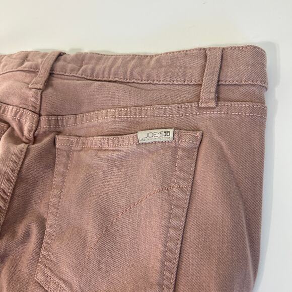 Joe’s Jeans Women’s 29 Mid Rise Skinny Mauve Pink Stretch Denim Pants Made USA - Picture 4 of 14